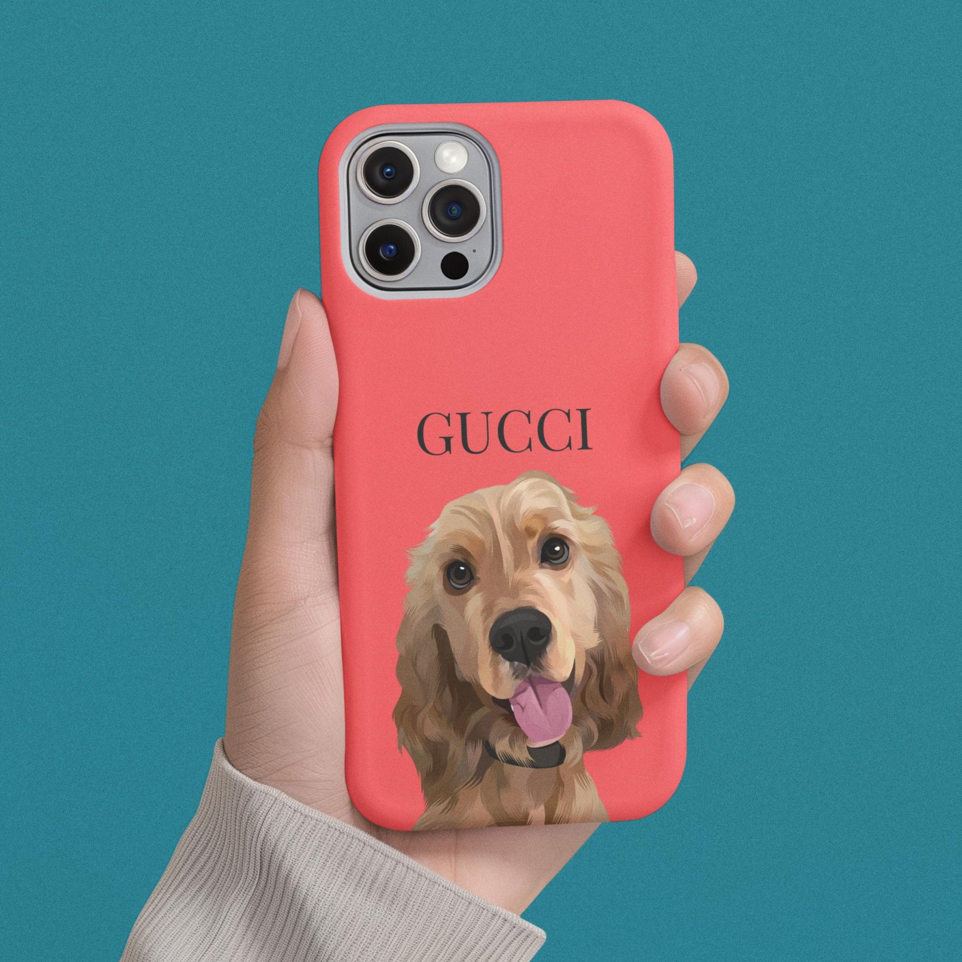 Pet Love Clear Phone Cases

