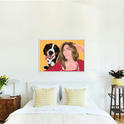 Handcrafted Family Portrait Art
