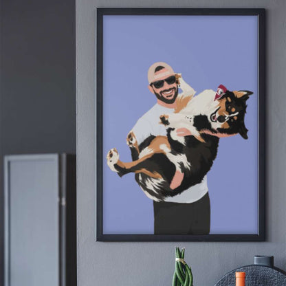 Handcrafted Family Portrait Art